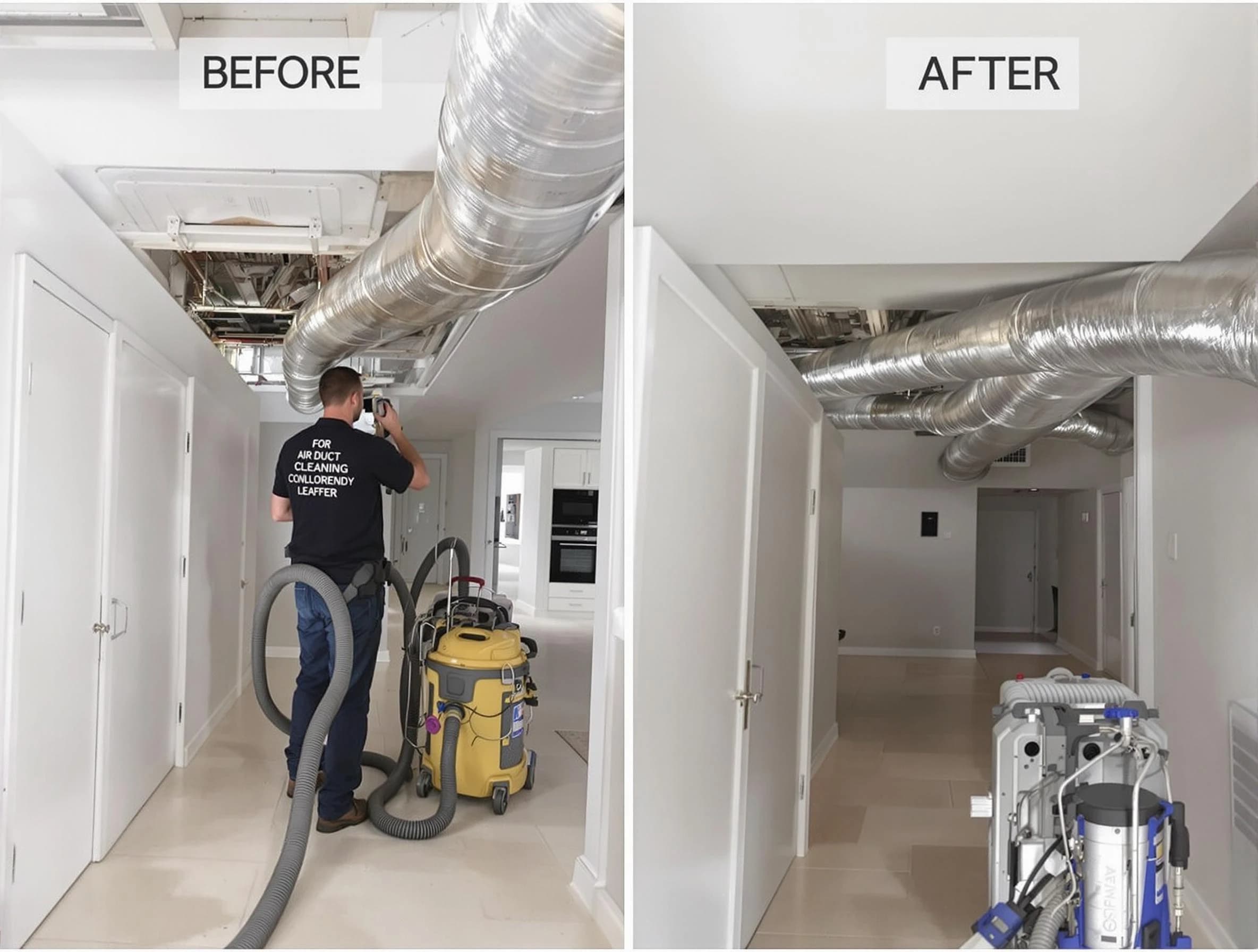 Dormont Air Duct Cleaning professional performing thorough air duct cleaning in Dormont
