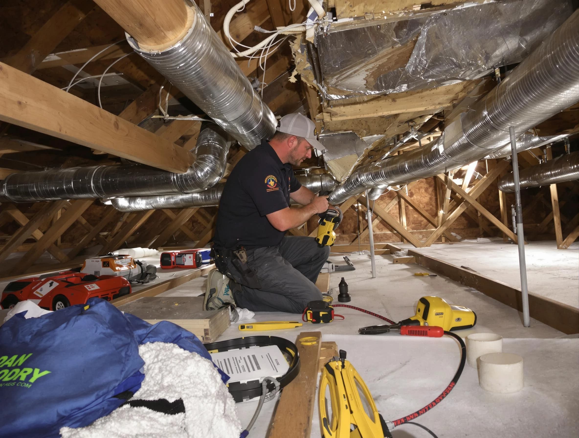 Professional air duct repair by Dormont Air Duct Cleaning in Dormont