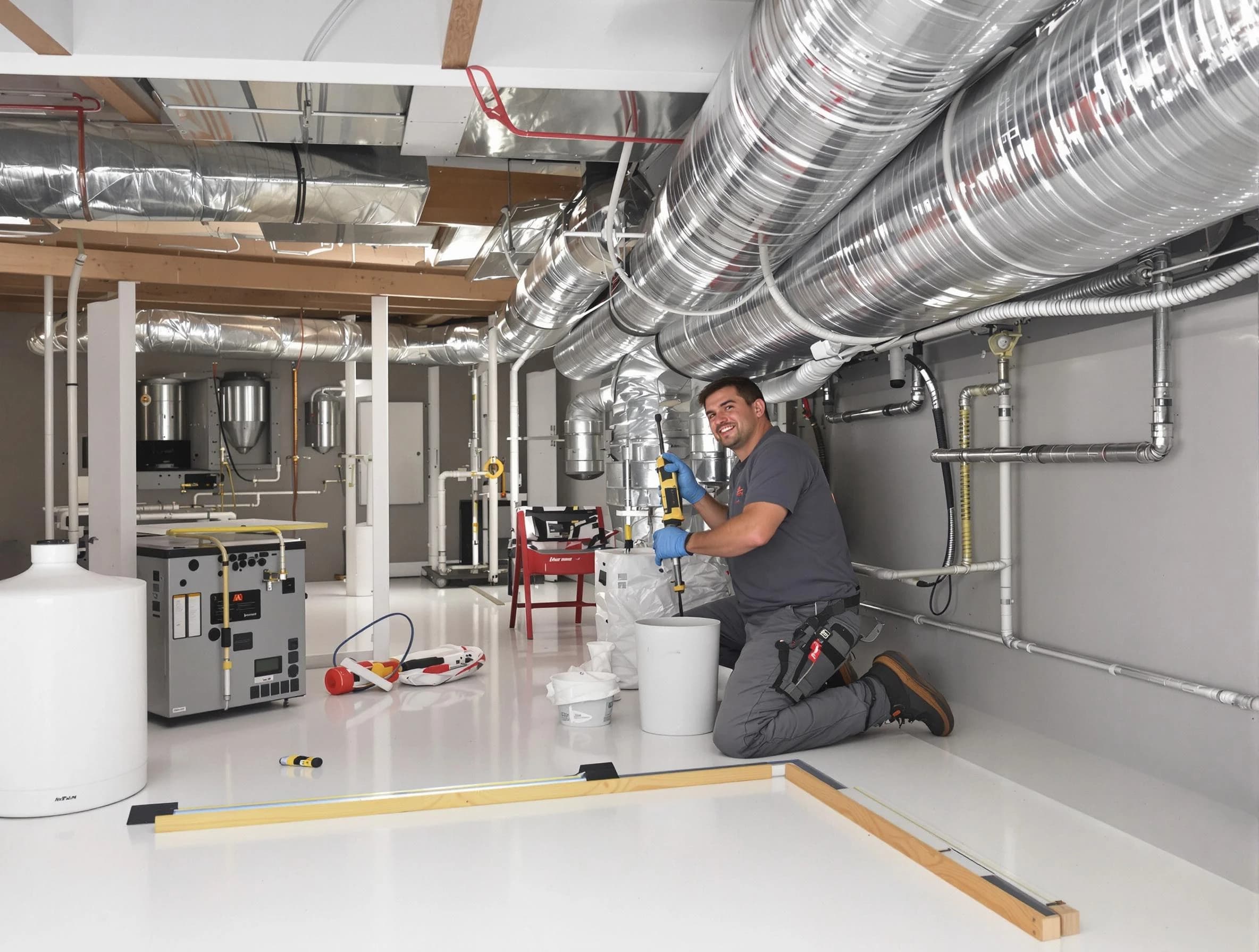 Professional duct sealing service by Dormont Air Duct Cleaning in Dormont