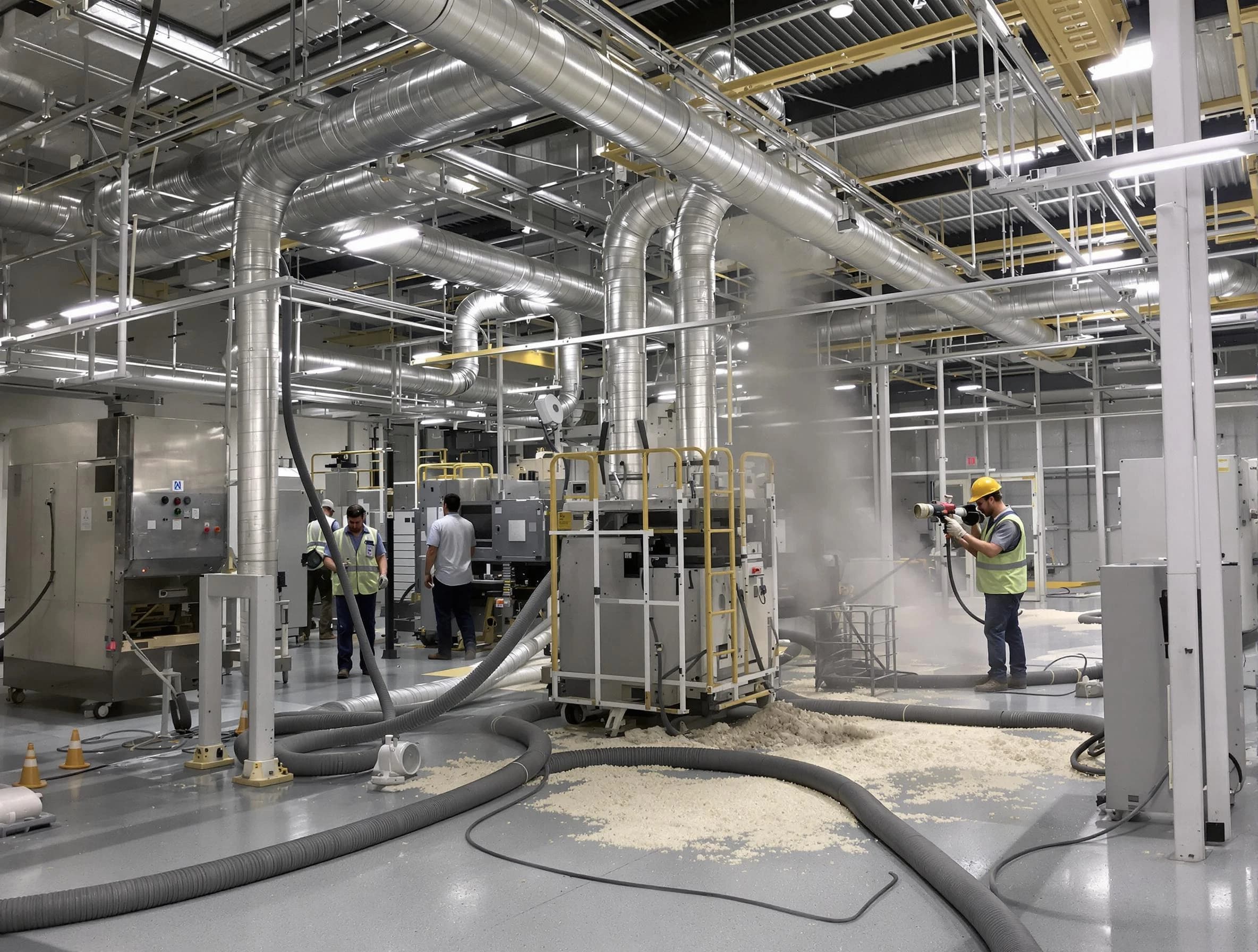 Heavy-duty industrial duct cleaning by Dormont Air Duct Cleaning in Dormont