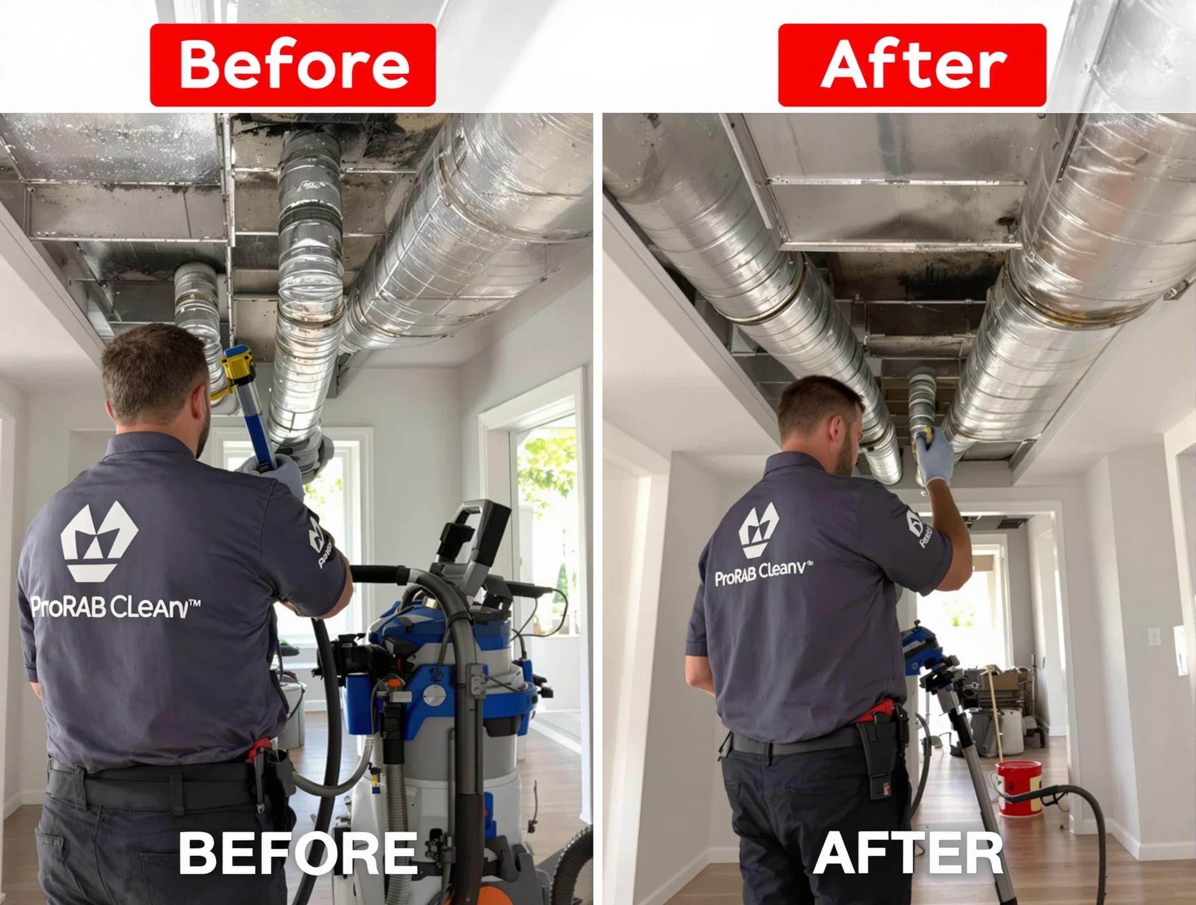 Dormont Air Duct Cleaning expert performing thorough residential duct cleaning in a Dormont home