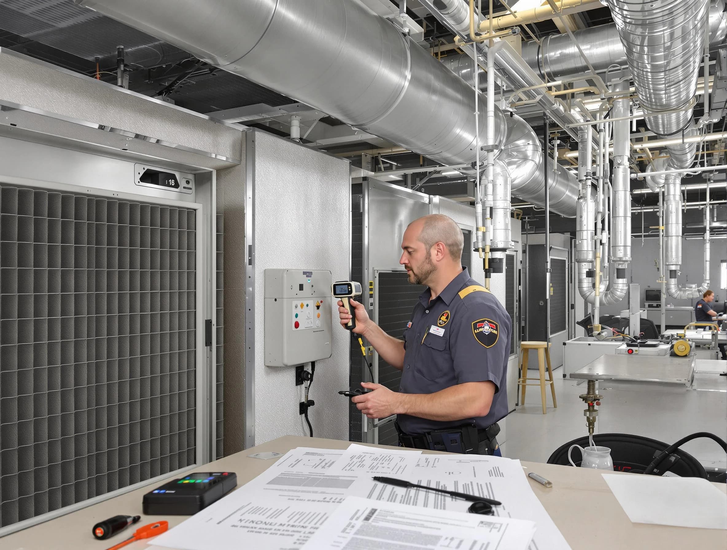 Professional filter system inspection by Dormont Air Duct Cleaning in Dormont