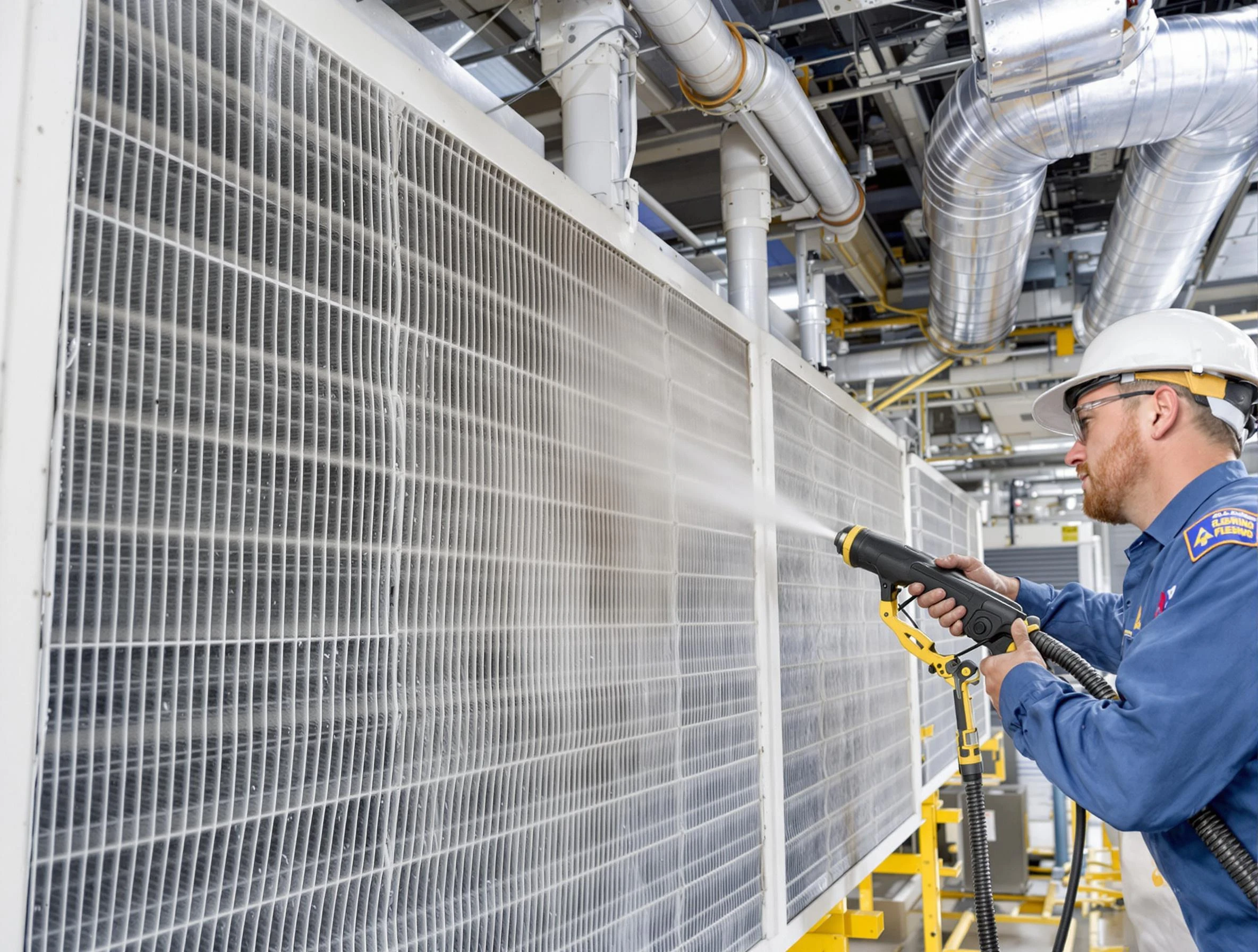 Professional commercial coil cleaning by Dormont Air Duct Cleaning in Dormont