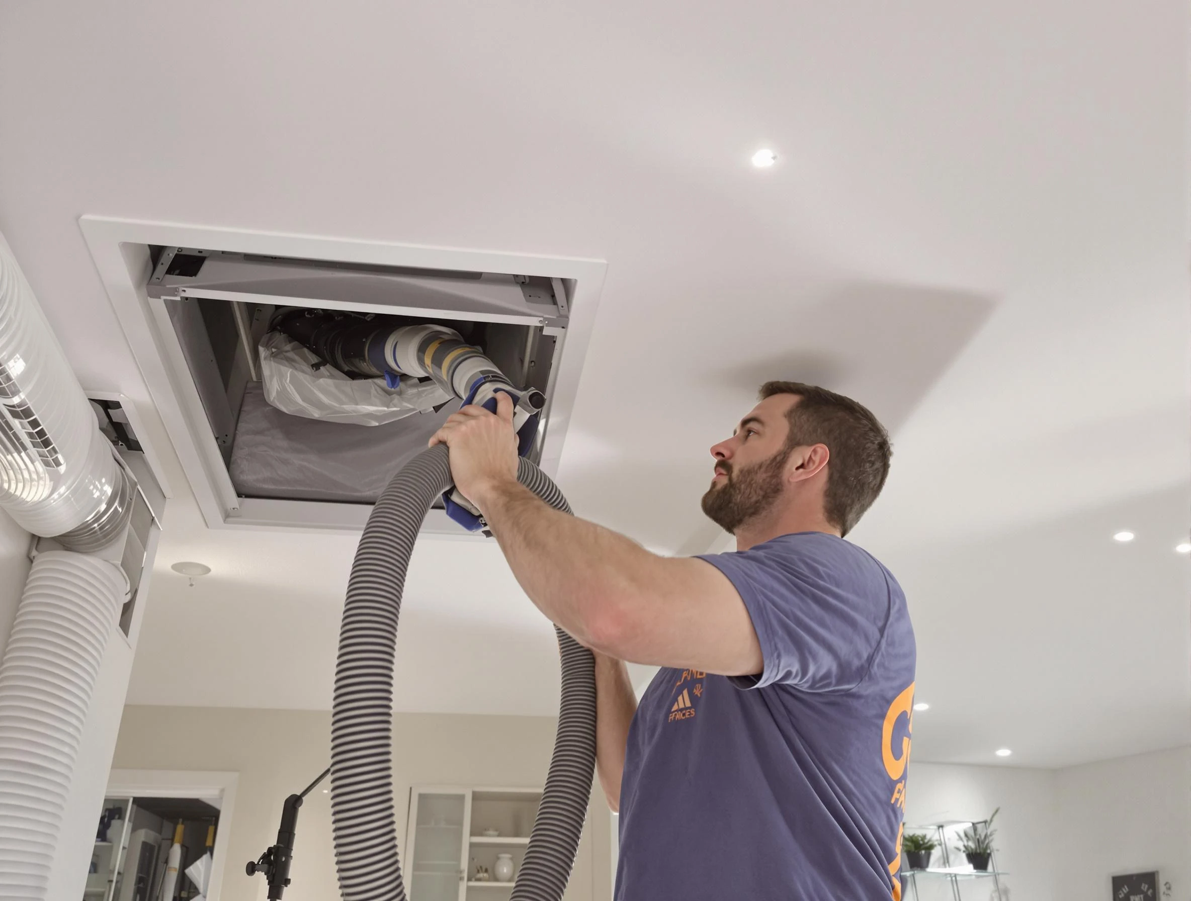 Precision indoor duct cleaning by Dormont Air Duct Cleaning in Dormont